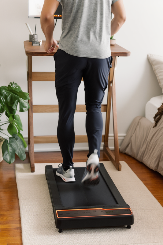 Tapis de marche électrique 1–6 km/h, charge max 100 kg